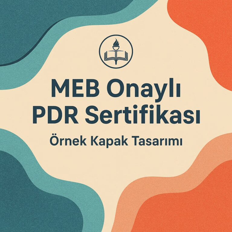 meb onaylı sertifika